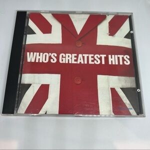 𝅺EUC-THE WHO GREATEST HITS 1983 MCA BMG CD USA D164160 MCAD-1496 Vintage